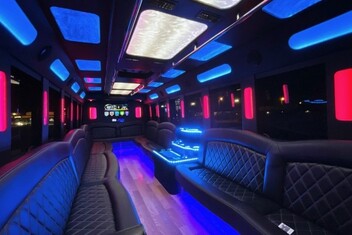 Bellevue Limousine Bus Interior