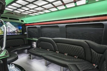 Bellevue Sprinter Party Bus Interior