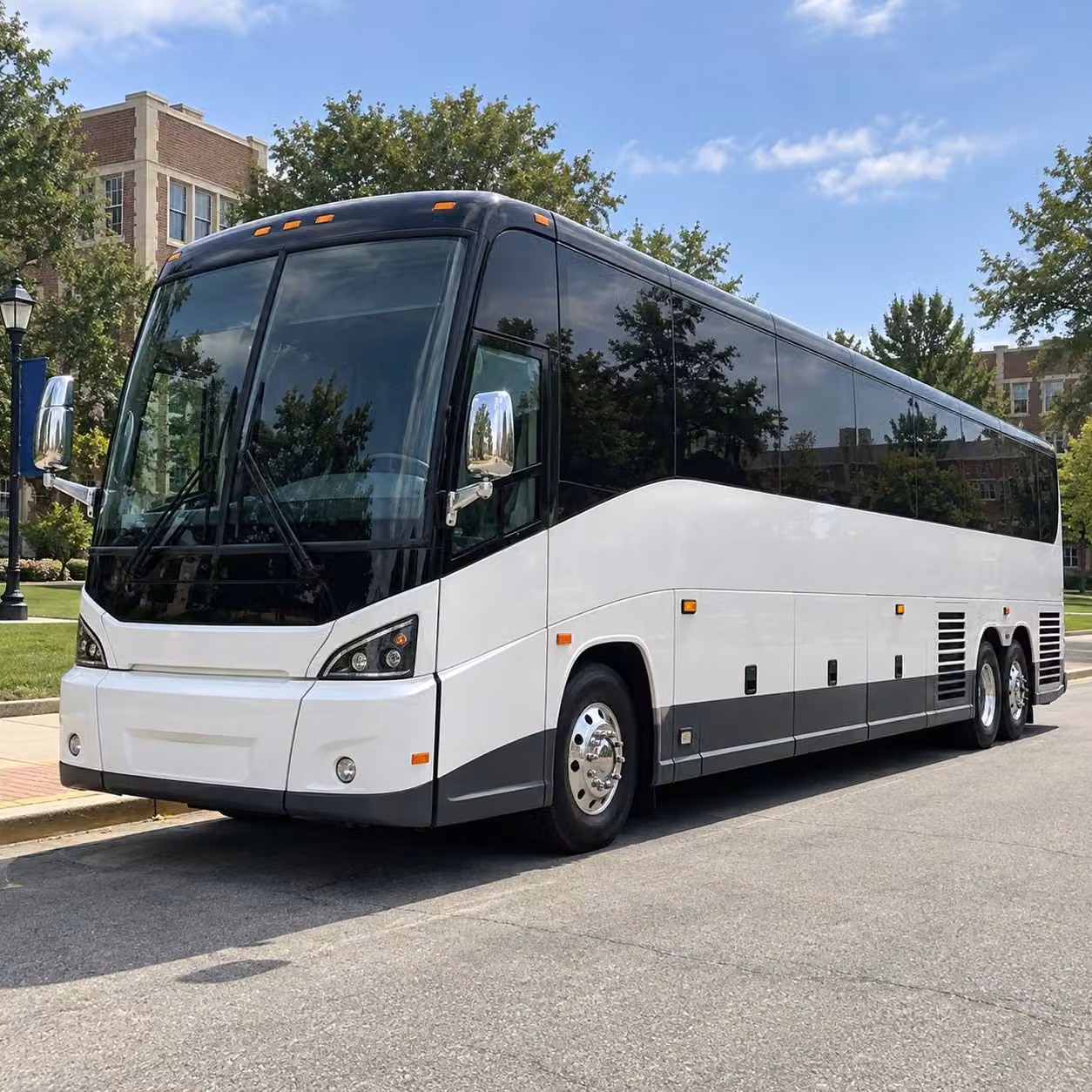 charter buses for large bellevue prom groups and multi school coordination