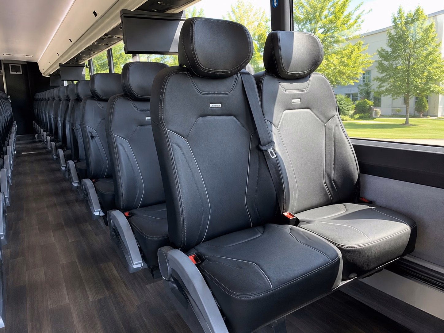 shuttle buses for bellevue hotel pickups and guest transfers