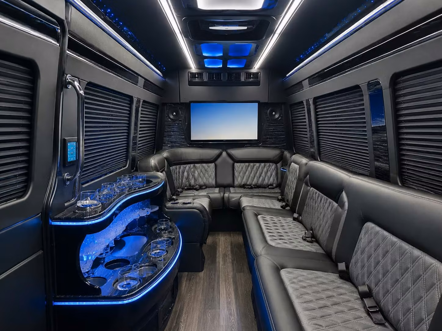 sprinter limousine inside